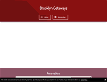 Tablet Screenshot of brooklyngetaways.com